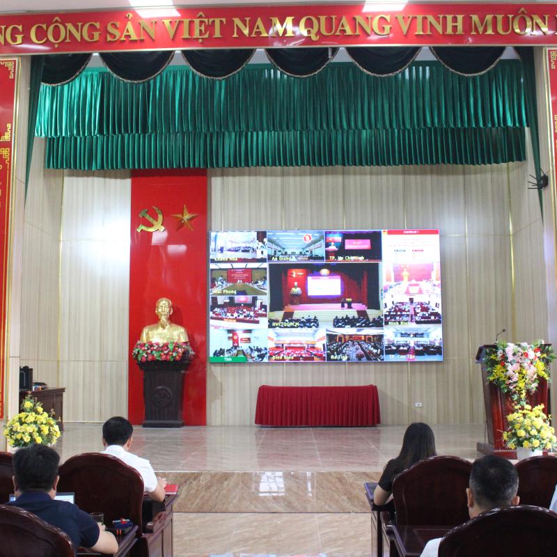 Xã Vũ Dương tham dự tập huấn trực tuyến toàn quốc nâng cao năng lực, kỹ năng xử lý tình huống cho đội ngũ cán bộ cơ sở