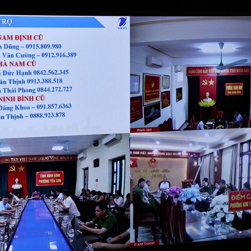 Hội nghị trực tuyến tập huấn triển khai, sử dụng hệ thống thông tin phục vụ họp và xử lý công việc (eCabinet)