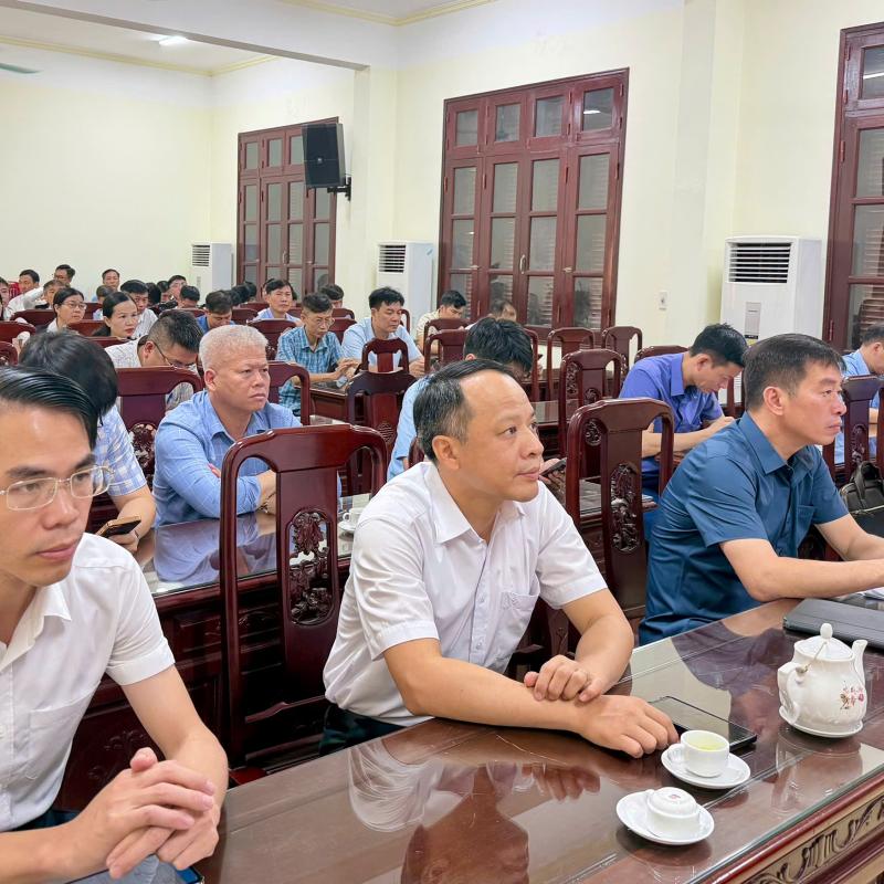 Xuân Trường tham dự hội nghị trực tuyến toàn quốc  quán triệt nghị quyết Trung ương