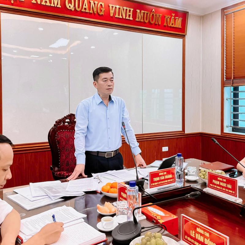 Hội nghị BTV Đảng ủy xã mở rộng cho ý kiến về các dự thảo nghị quyết và chủ trương Bắn Cá Dubai palace nhiều dự án trọng điểm trên địa bàn