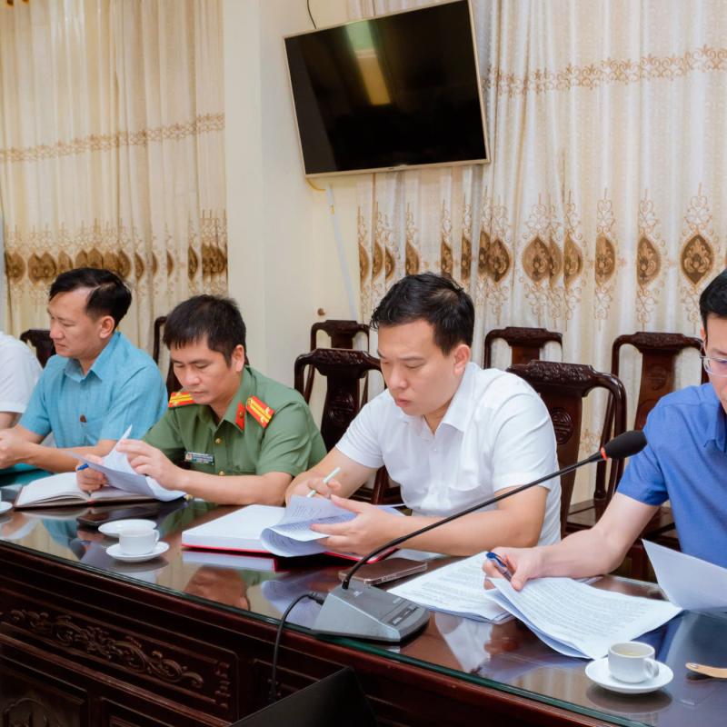 Xã Xuân Trường họp ban tổ chức đại hội TDTT lần thứ nhất năm 2026