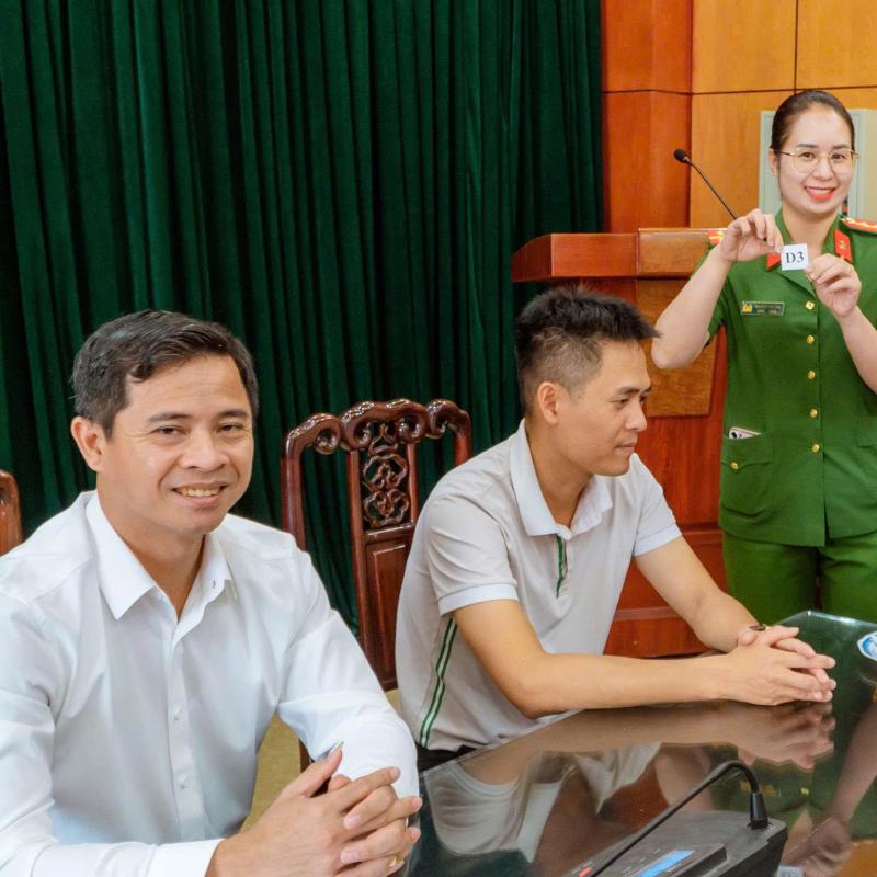 Ban Tổ chức Đại hội TDTT xã Xuân Trường tổ chức hội nghị bốc thăm, xếp lịch thi đấu các môn thể thao