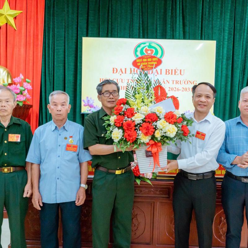 Đại hội Hội Cựu Thanh niên xung phong xã Xuân Trường lần thứ I, nhiệm kỳ 2026 – 2031