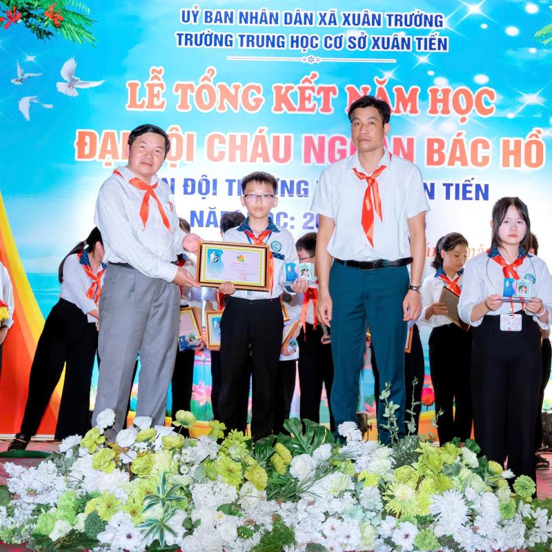 Trường THCS Xuân Tiến tổng kết năm học 2025 – 2026