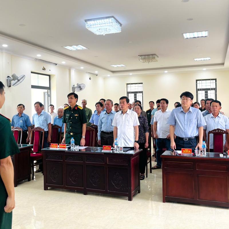 BCH Quân sự xã Xuân Trường tổ chức Hội nghị sơ kết nhiệm vụ quân sự, quốc phòng địa phương 6 tháng đầu năm 2026