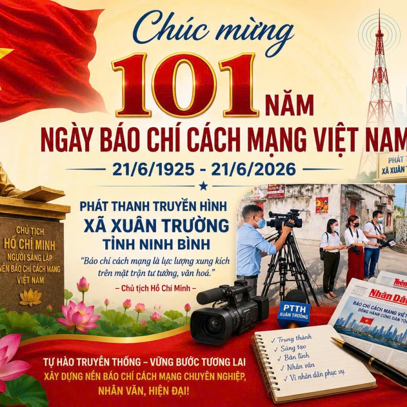 Đội ngũ người làm công tác báo chí, phát thanh - truyền hình xã Xuân Trường không ngừng đổi mới, sáng tạo phục vụ hiệu quả nhiệm vụ chính trị của địa phương