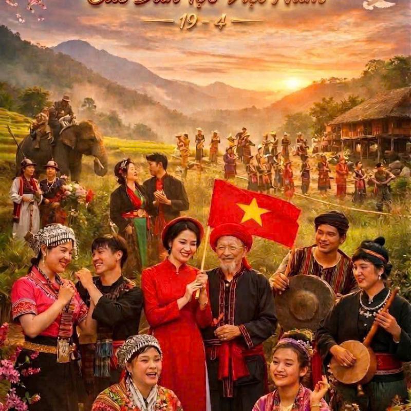 Ngày Văn hóa các dân tộc Việt Nam (19/4) – Bản hòa ca của 54 sắc màu.