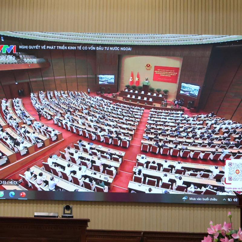 Hội nghị nghiên cứu, học tập, quán triệt và triển khai thực hiện nghị quyết của bộ chính trị về phát triển kinh tế có vốn Bắn Cá Dubai palace nước ngoài