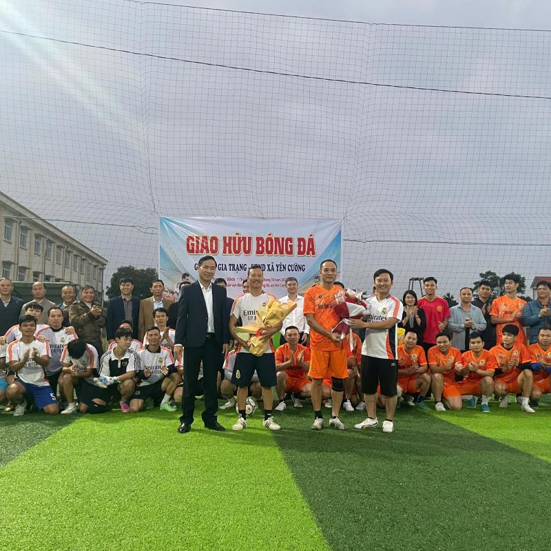 Xã Yên Cường hưởng ứng ngày thể thao Việt Nam 27/3: Khỏe để xây dựng Quê hương, Đất nước ngày càng giàu đẹp.
