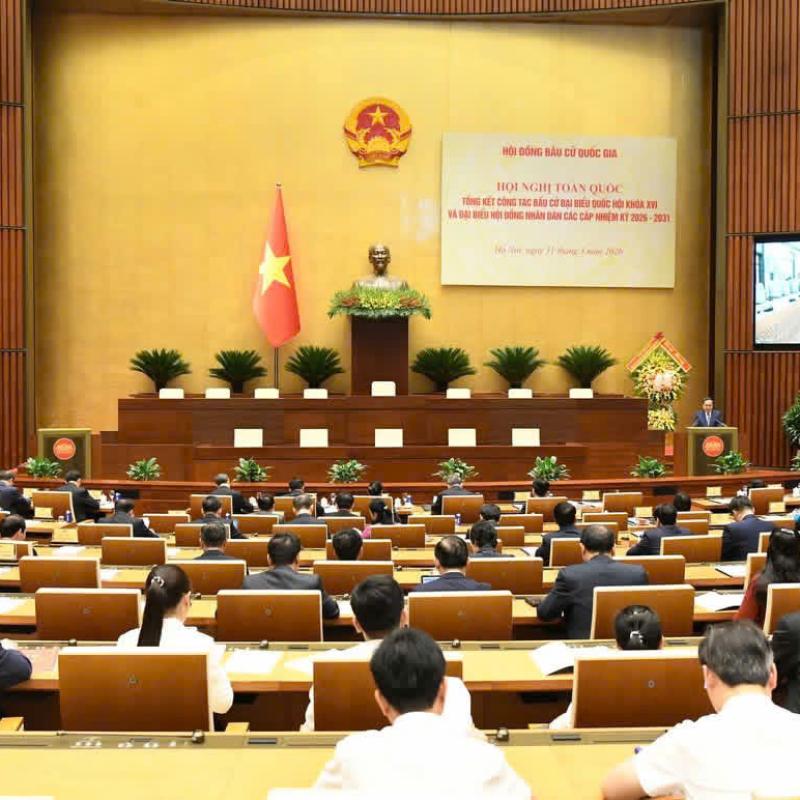 Xã Yên Cường tham gia hội nghị trực tuyến toàn quốc tổng kết công tác bầu cử đại biểu Quốc hội khoá XVI và đại biểu Hội đồng nhân dân các cấp nhiệm kỳ 2026-2031.