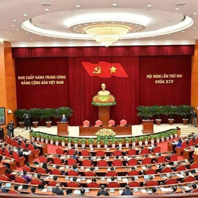 Xã Yên Cường tham dự Hội nghị trực tuyến toàn quốc quán triệt, triển khai thực hiện Nghị quyết Trung ương 2 (khóa XIV)
