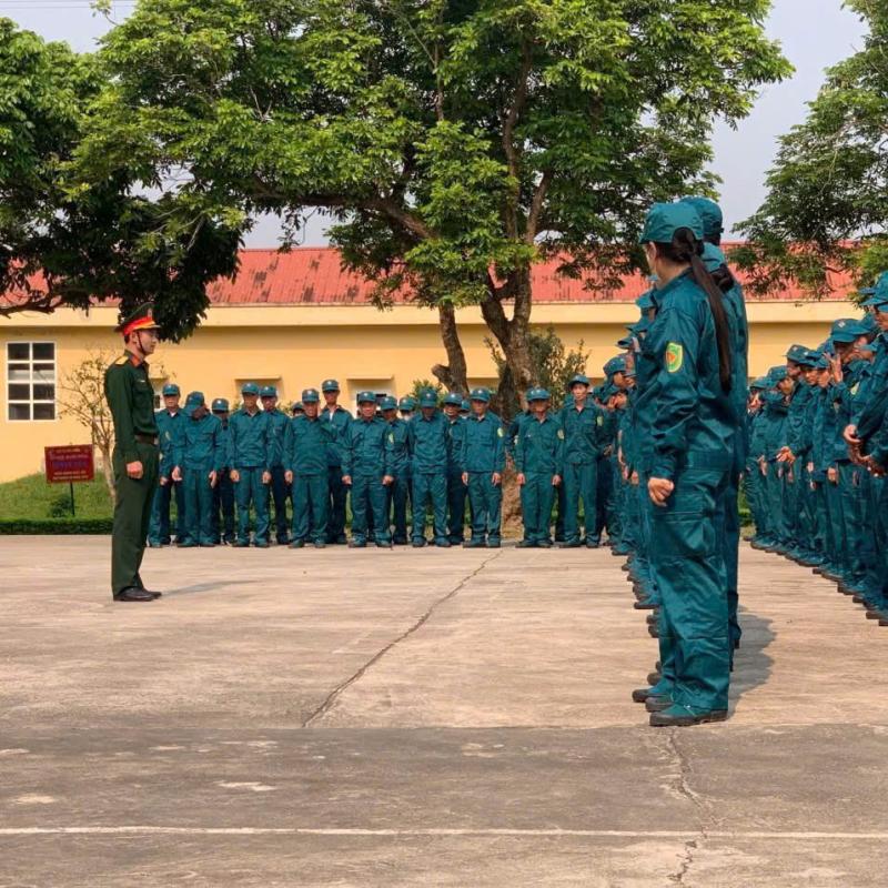 Nâng cao chất lượng huấn luyện Dân quân tự vệ năm thứ nhất: nhiệm vụ then chốt Quốc phòng, Quân sự địa phương xã Yên Cường.