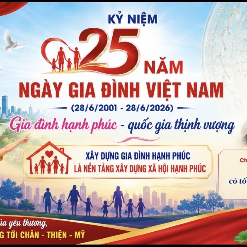 Gia đình hạnh phúc – Cội nguồn xây dựng quê hương Yên Cường giàu đẹp, văn minh.