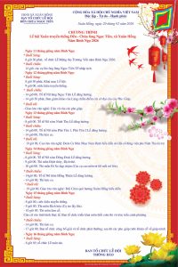 Chương trình Lễ hội Xuân truyền thống Đền – Chùa làng Ngọc Tiên, xã Xuân Hồng năm Bính Ngọ 2026