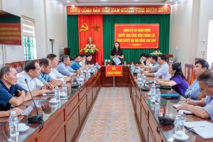 Hội nghị giao ban triển khai nhiệm vụ trọng tâm tháng 5/2026