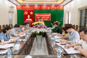 Hội nghị triển khai các nhiệm vụ xây dựng nông thôn mới trên địa bàn xã