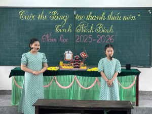 Nhiều mô hình ấn tượng tại Cuộc thi Sáng tạo thanh, thiếu niên, nhi đồng xã Xuân Hồng năm 2026