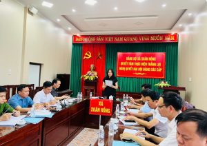 Hội nghị Ban Thường vụ mở rộng để thảo luận, cho ý kiến đối với các nội dung theo thẩm quyền