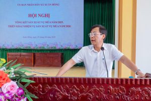 Xuân Hồng tổ chức Hội nghị tổng kết sản xuất vụ Mùa 2025 và triển khai phương hướng, nhiệm vụ sản xuất vụ Mùa năm 2026